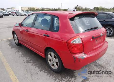 2008 Kia Spectra5 Sx z USA, uszkodzony, nr VIN KNAFE161385018165